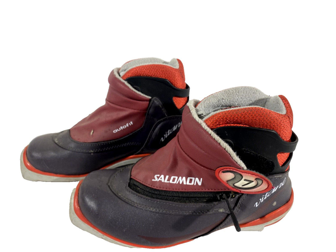 SALOMON Vitane Nordic Cross Country Ski Boots Size EU36 US4.5 SNS profil 1404