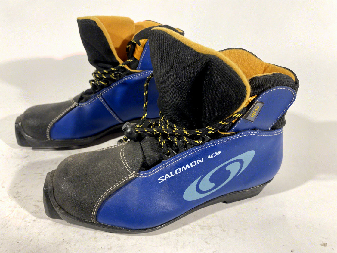 SALOMON Igloo Cross Country Ski Boots Size EU38 US5.5 SNS Profil 1406