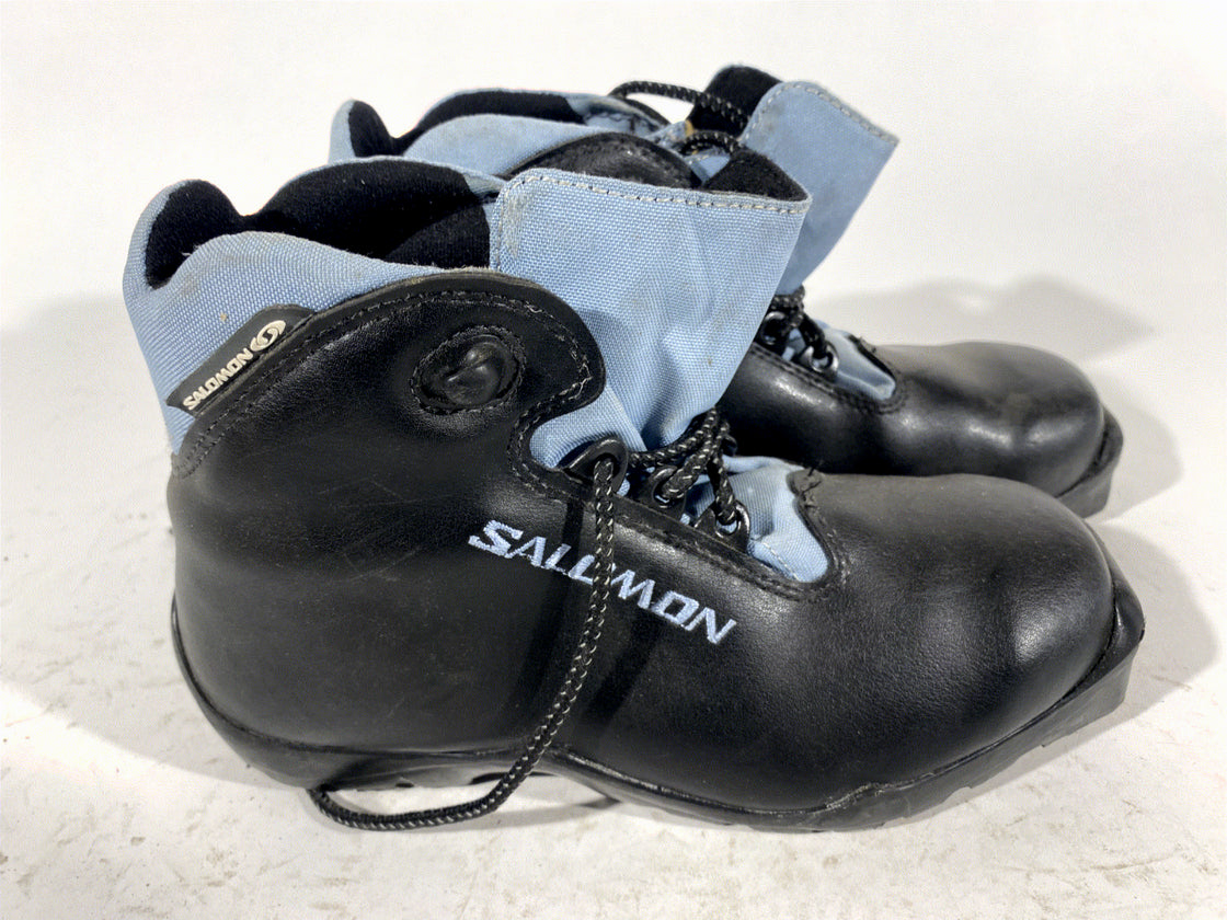 SALOMON Nordic Cross Country Ski Boots Size EU37 US5.5 SNS profil 1409