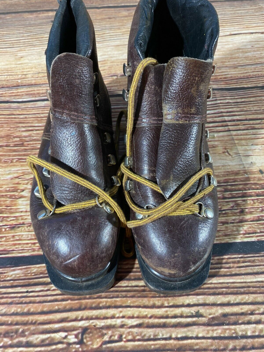 LEATHER Vintage Alpine Ski Boot Mountain Skiing EU36 US4.5 UK3.5 Mondo 230 KL144