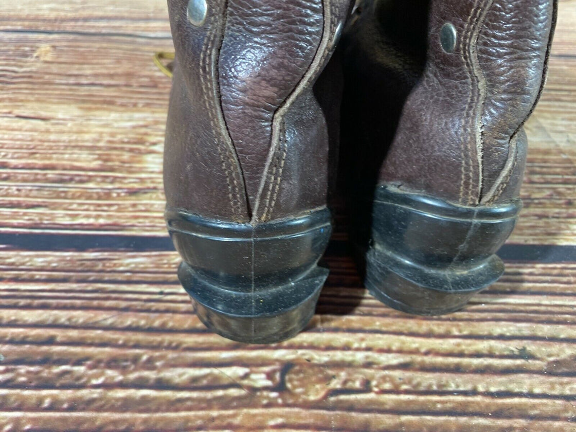 LEATHER Vintage Alpine Ski Boot Mountain Skiing EU36 US4.5 UK3.5 Mondo 230 KL144