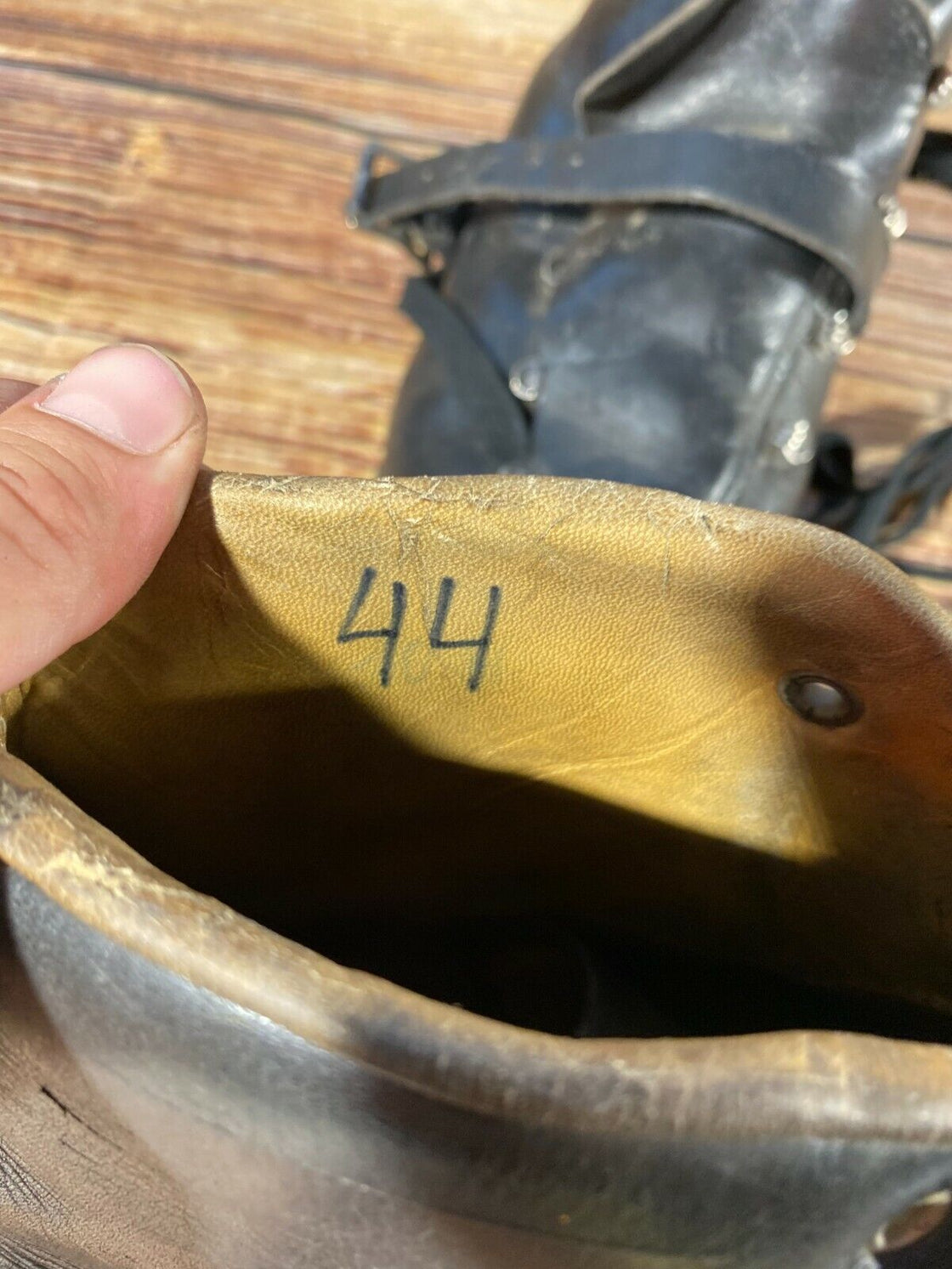 RIEKER Vintage Alpine Ski Boots Mountain Skiing EU44 US10 UK9 Mondo 280 KL151
