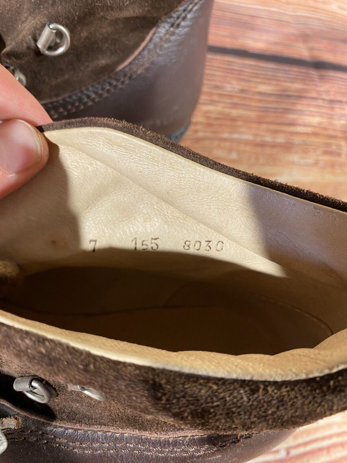 JP Design Vintage Hiking Boots Trekking Trail Casual Shoes LADIES EU38 US7 KL195