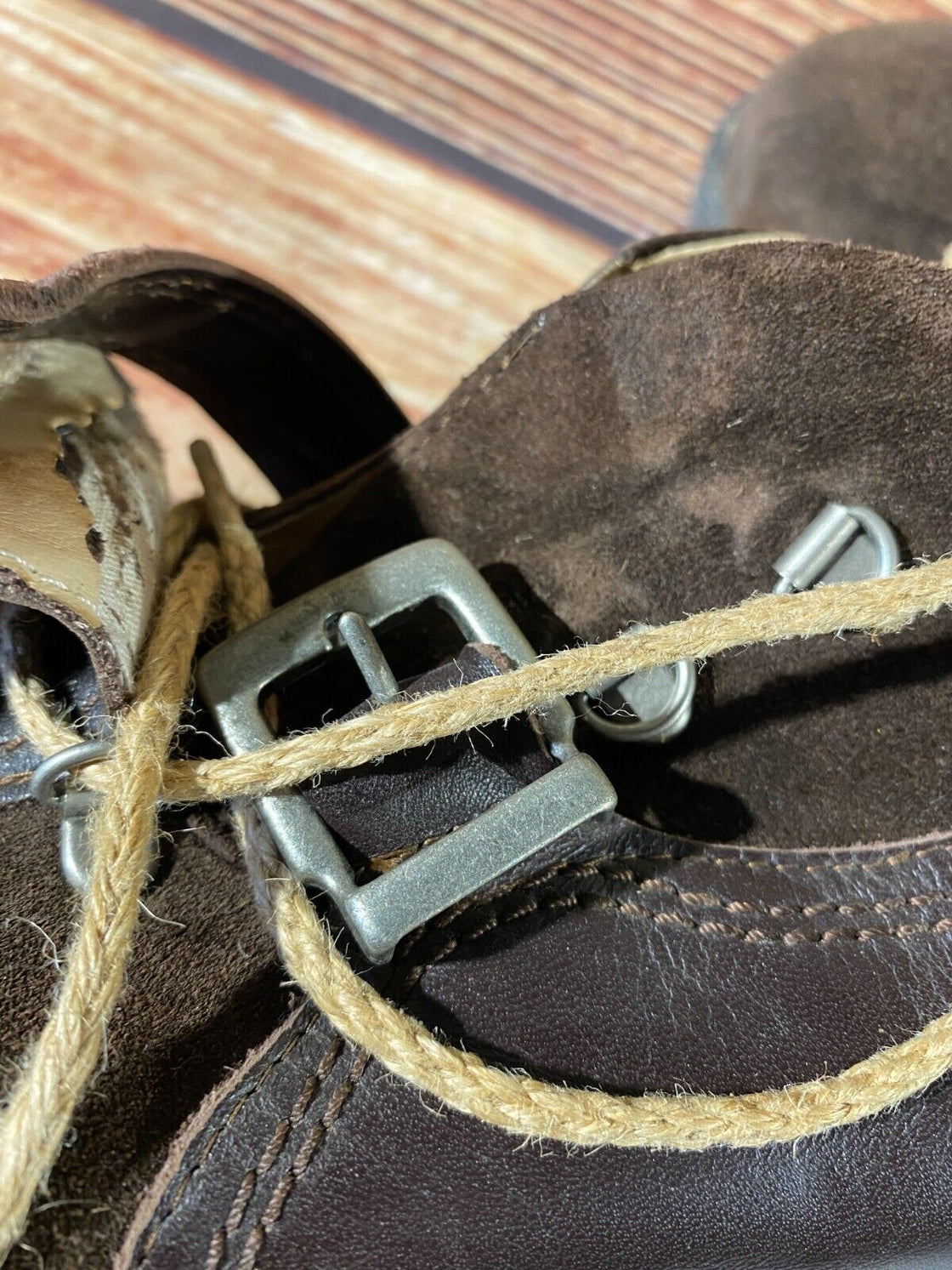 JP Design Vintage Hiking Boots Trekking Trail Casual Shoes LADIES EU38 US7 KL195