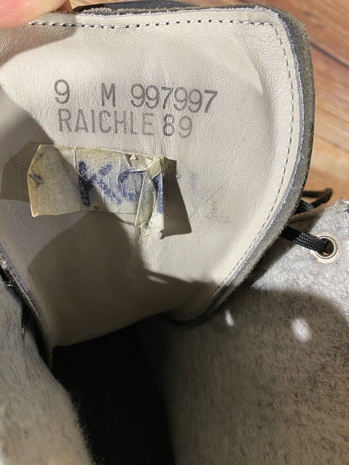 RAICHLE Hiking Boots Mountaineering Trekking Trail Shoes UK9 mondo 280 KL189