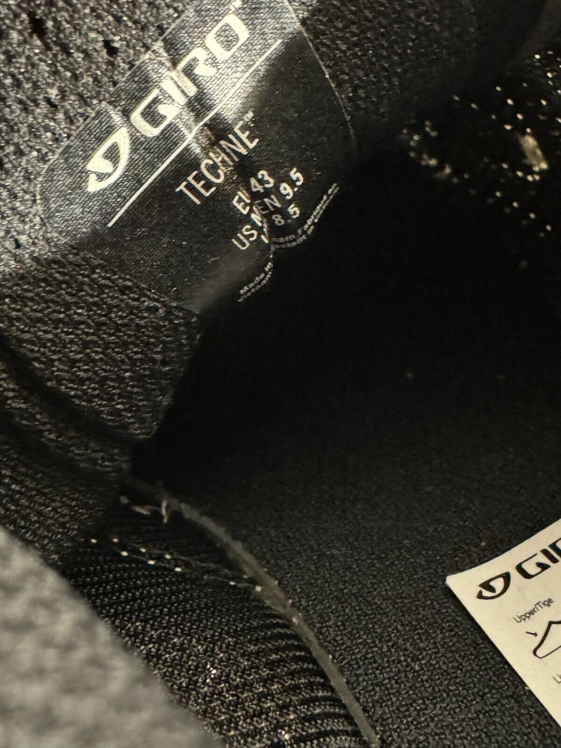 GIRO Techne Cycling Road Shoes EU43 US9.5 Mondo 265 cs491