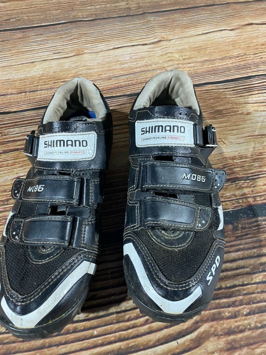 SHIMANO M086 Cycling MTB Shoes Mountain Biking Boots Size EU42 with SPD  cs1149