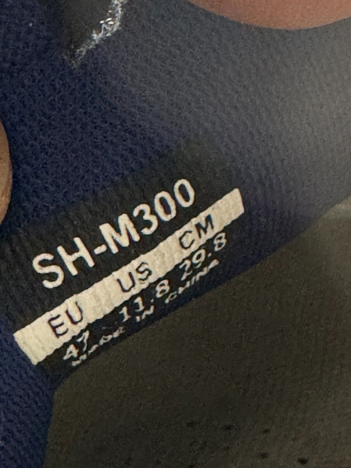 SHIMANO M300 Cycling MTB Shoes Mountain Bike EU47 US11.8 Mondo 298 cs317