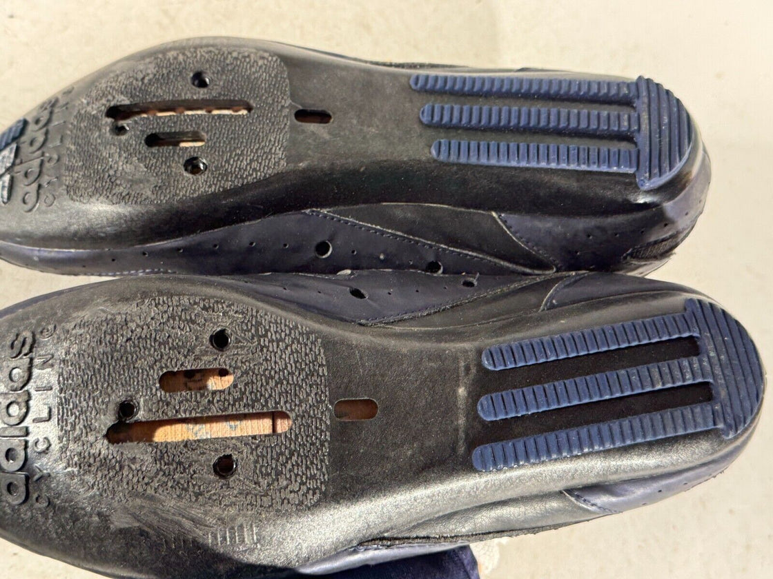 Adidas Vintage Cycling Road Shoes EU42 2/3 US9 UK8.5 Mondo 270 cs613 Used