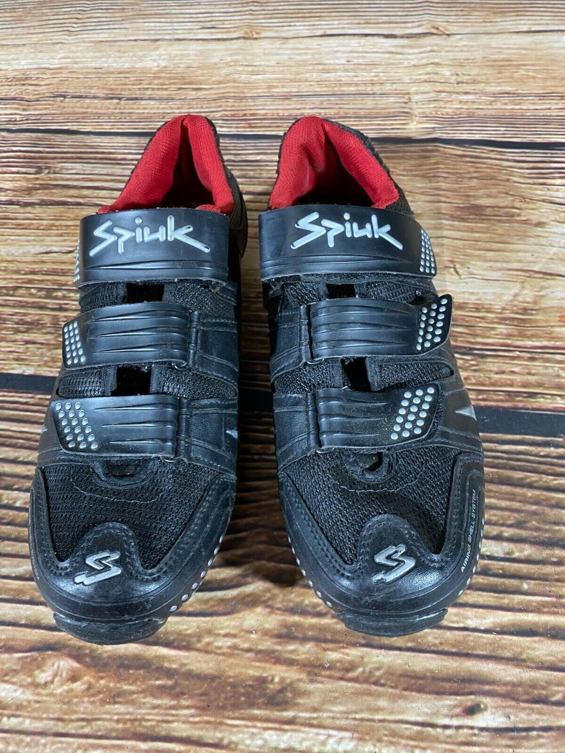 SPIUK Cycling MTB Shoes Mountain Biking Boots Size EU43 With Cleats cs1074