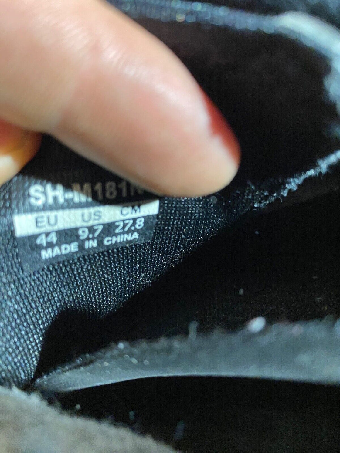 SHIMANO M181 Mtb Cycling Shoes Mountain Bike Size EU44 US9.7 Mondo 280 cs1190