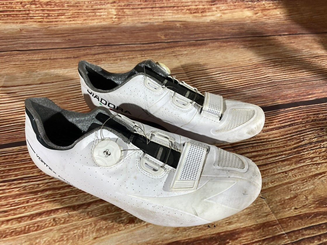 DIADORA Vortex Comp BOA Carbon Road Cycling Shoes EU43 US9.5 Mondo 270 cs832