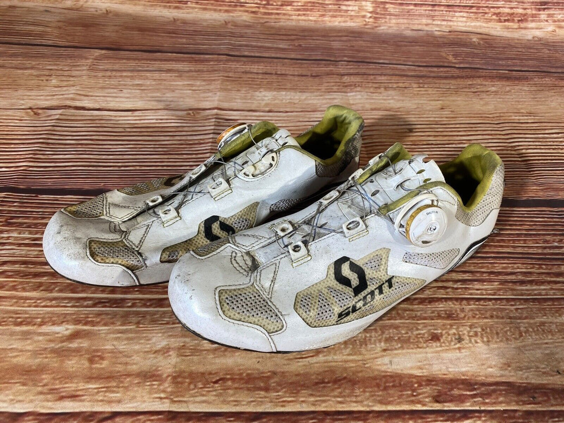 SCOTT Carbon Boa Road Cycling Shoes 3 Bolts Size EU43  US9.5 Mondo 278 cs752