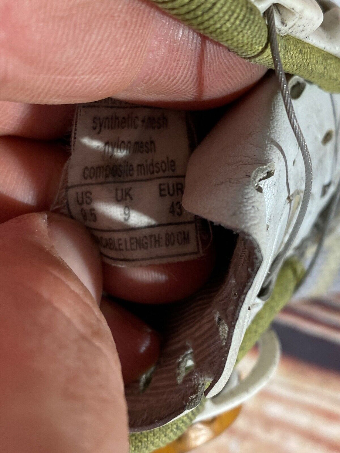 SCOTT Carbon Boa Road Cycling Shoes 3 Bolts Size EU43  US9.5 Mondo 278 cs752