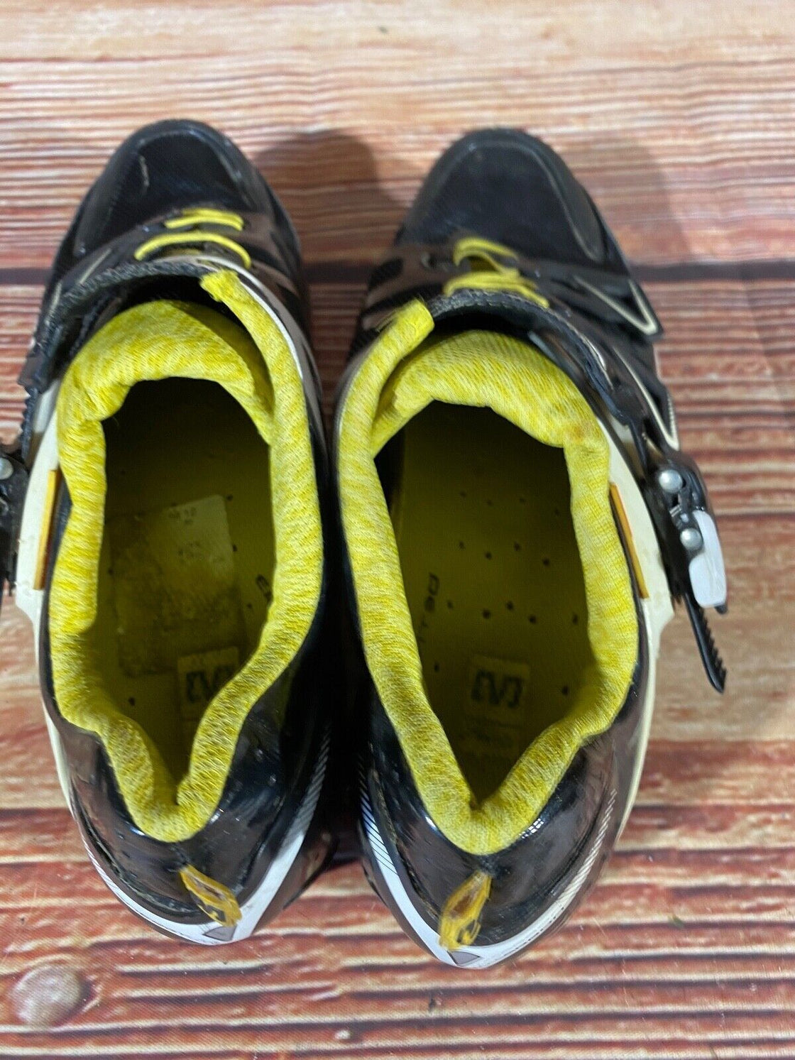 MAVIC Carbon Road Cycling Shoes 3 Bolts Size EU42 2/3  US9 Mondo 270 cs785