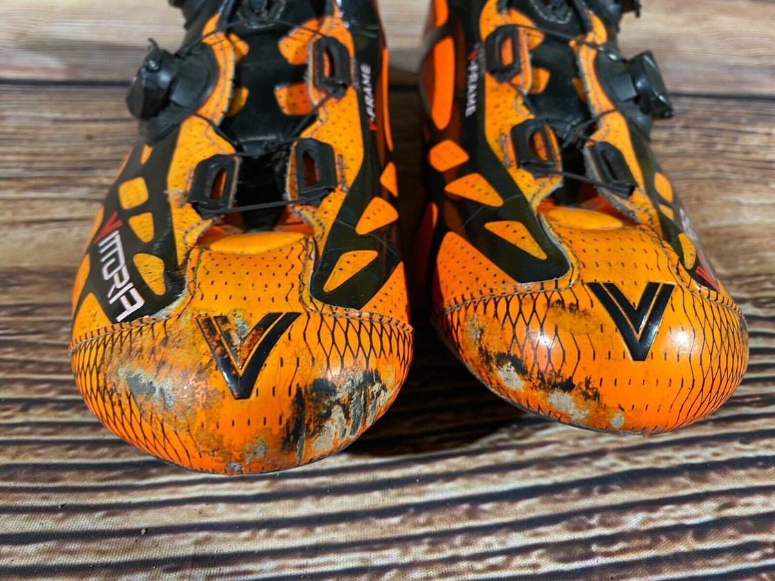 VITTORIA Road Cycling Shoes Biking Boots Size EU44.5 US11 Mondo 282 cs788