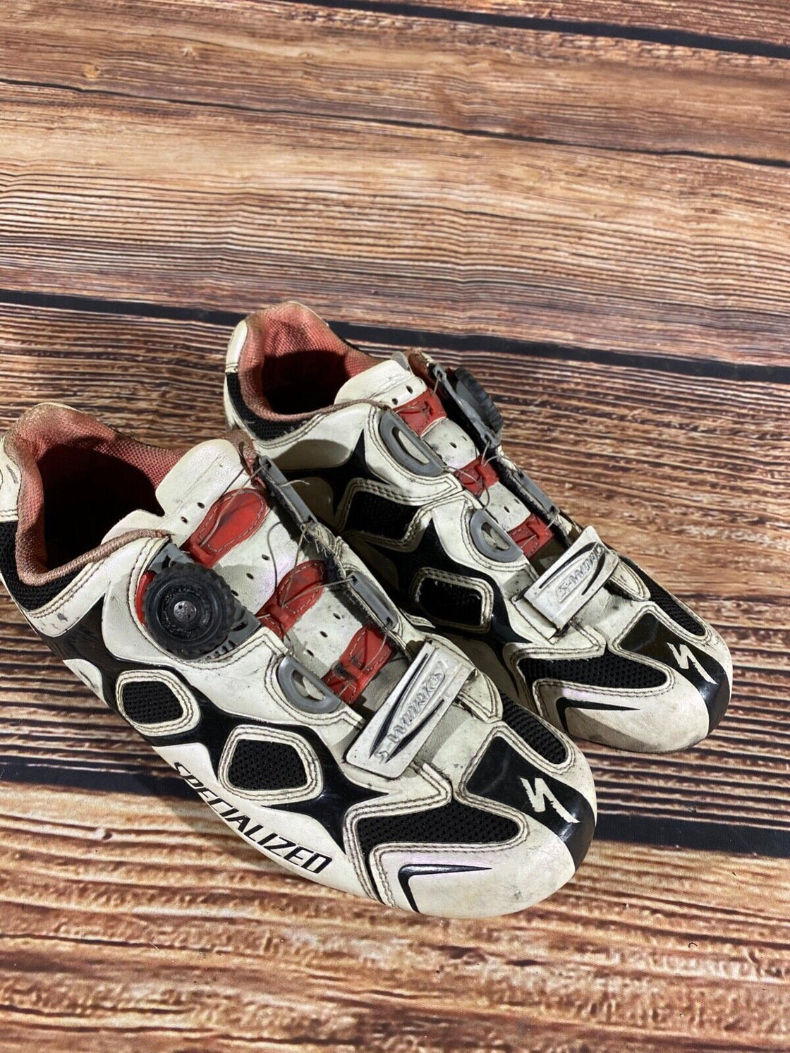 SPECIALIZED S-WORKS Retro Road Cycling Shoes EU44 US11 Mondo 280 cs855
