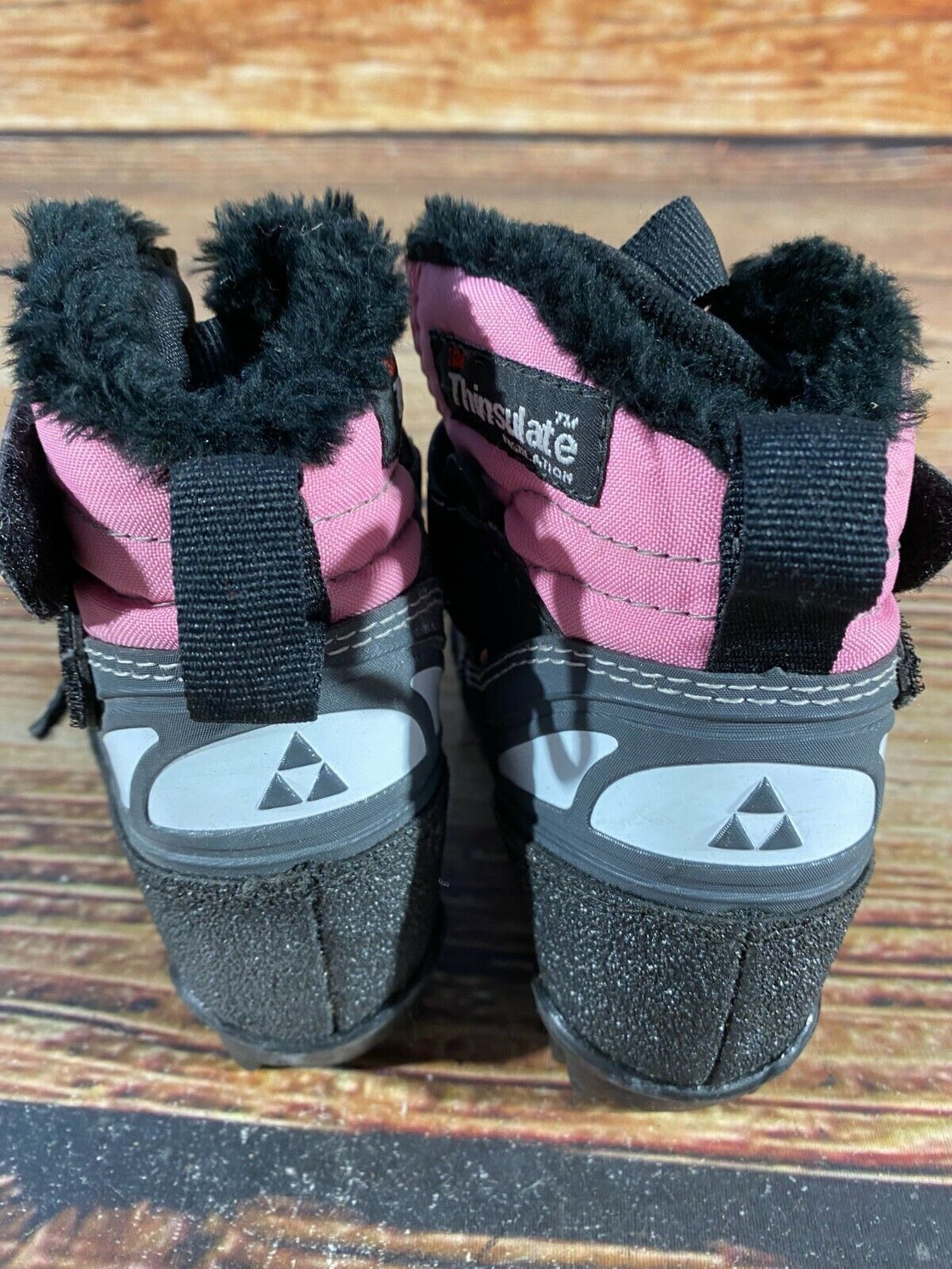 Fischer Snow Star Kids Nordic Cross Country Ski Boots Size EU25 US8.5 NNN F-196