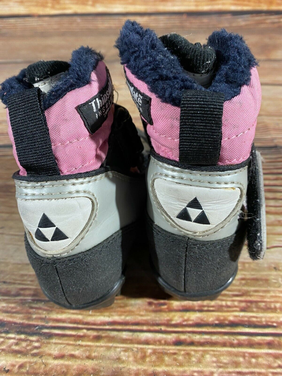 Fischer Snow Star Kids Nordic Cross Country Ski Boots Size EU27 US9.5 NNN F-213