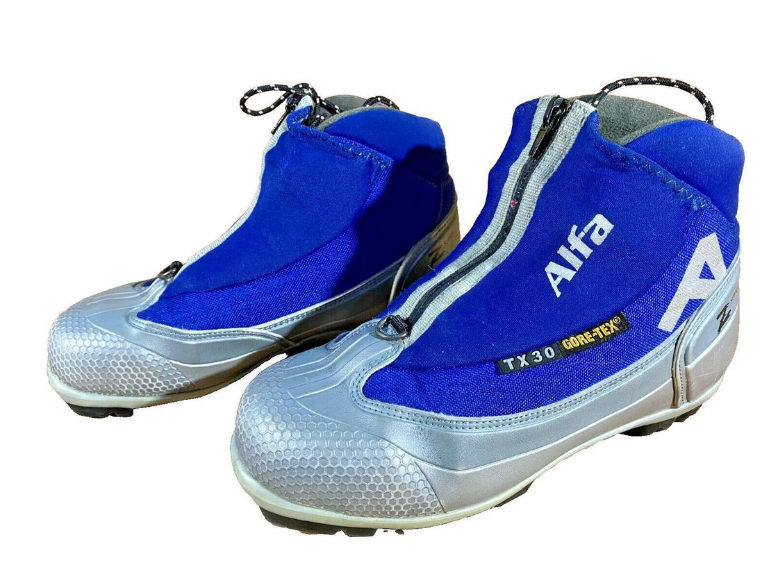 Alfa TX30 Gore-tex Nordic Cross Country Ski Boots Size EU37 US5 NNN Rottefella