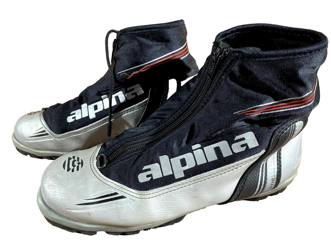 Alpina ST10 Nordic Cross Country Ski Boots Size EU38 US6 for NNN 697