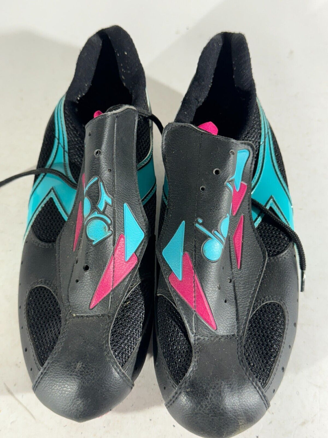 DIADORA Vintage Cycling Road Shoes EU42 US8 UK7 Mondo 260 cs523