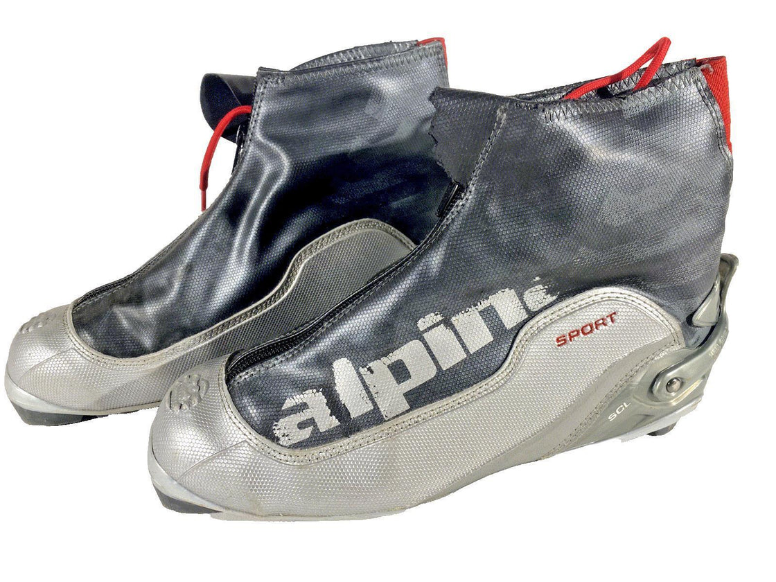 Alpina SCL Nordic Cross Country Ski Boots Size EU40 US7.5 for NNN