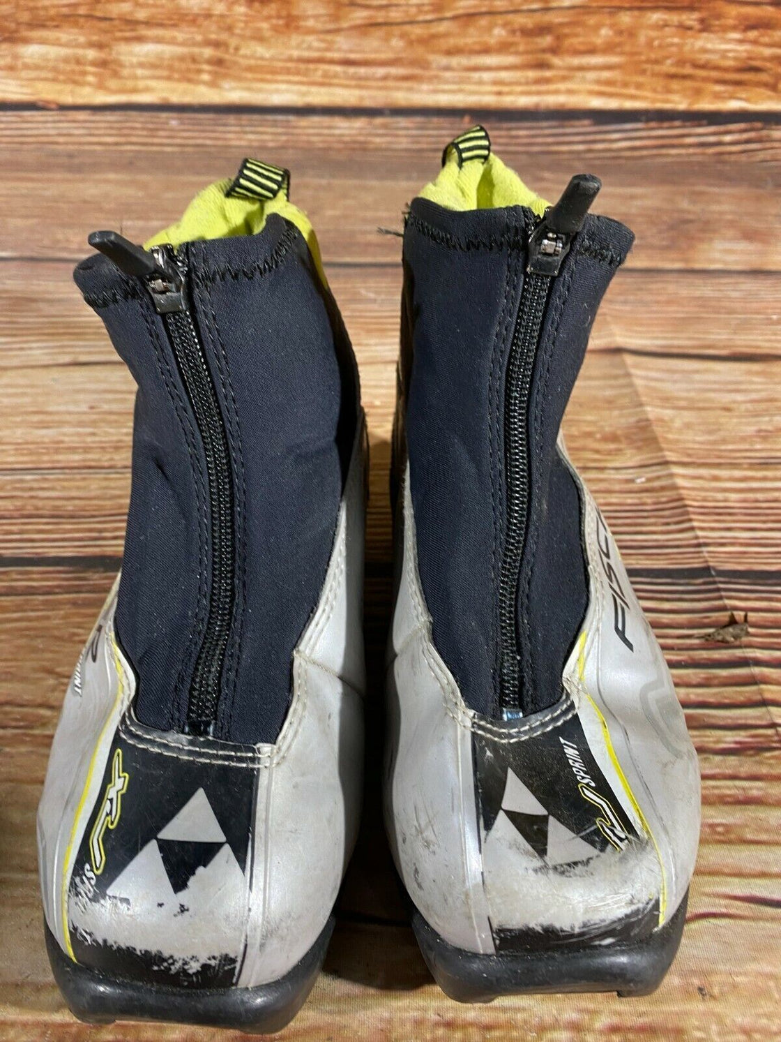Fischer XJ Sprint Kids Nordic Cross Country Ski Boots Size EU35 NNN F-112