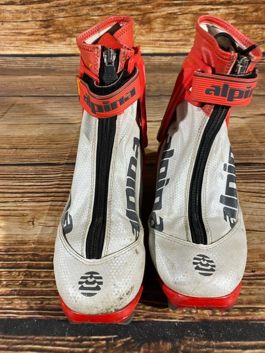 Alpina RJ Racing Nordic Cross Country Ski Boots Size EU37 US5 NNN bindings