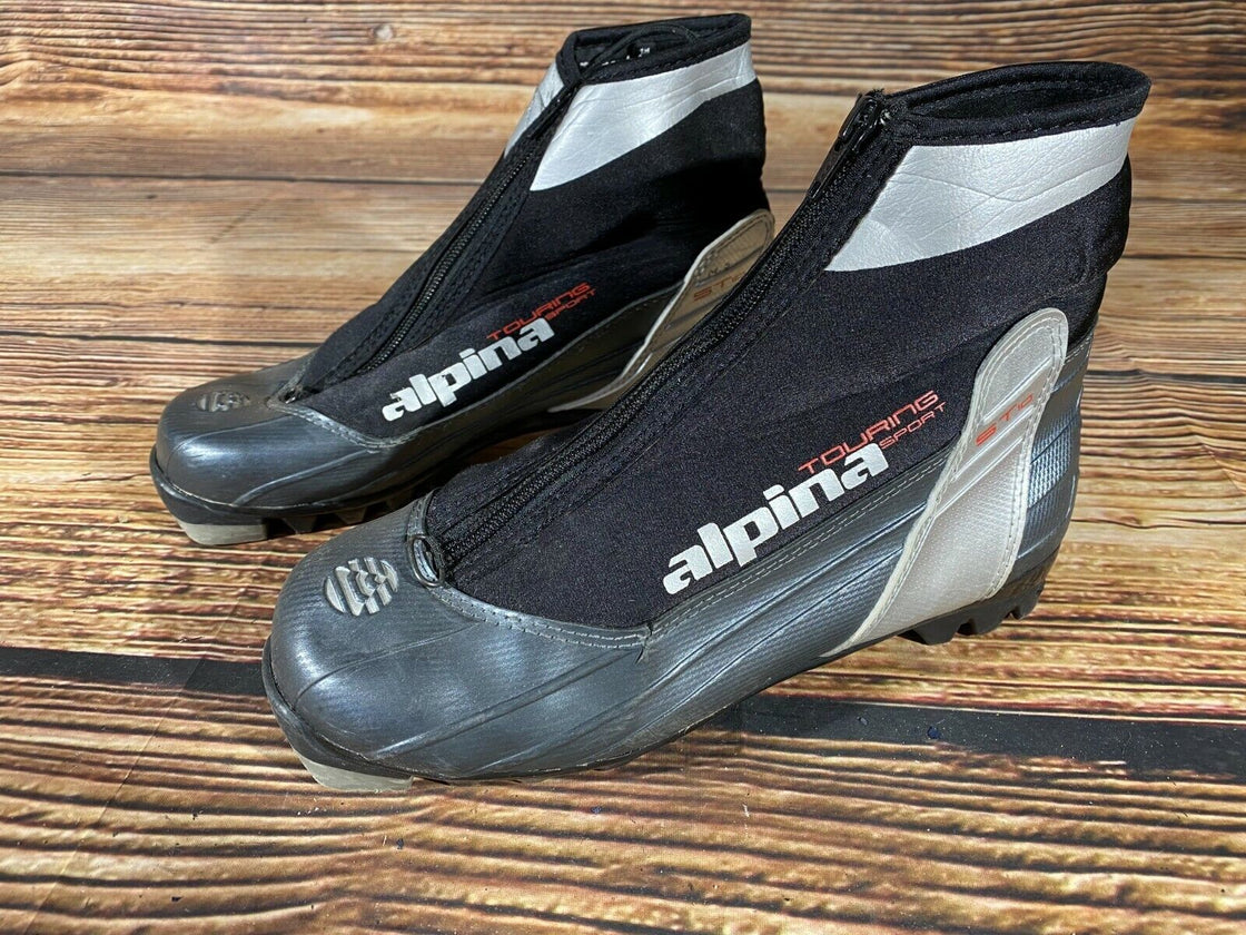 Alpina ST10 Cross Country Ski Boots Classic Size EU38 US6 NNN Rottefella 706