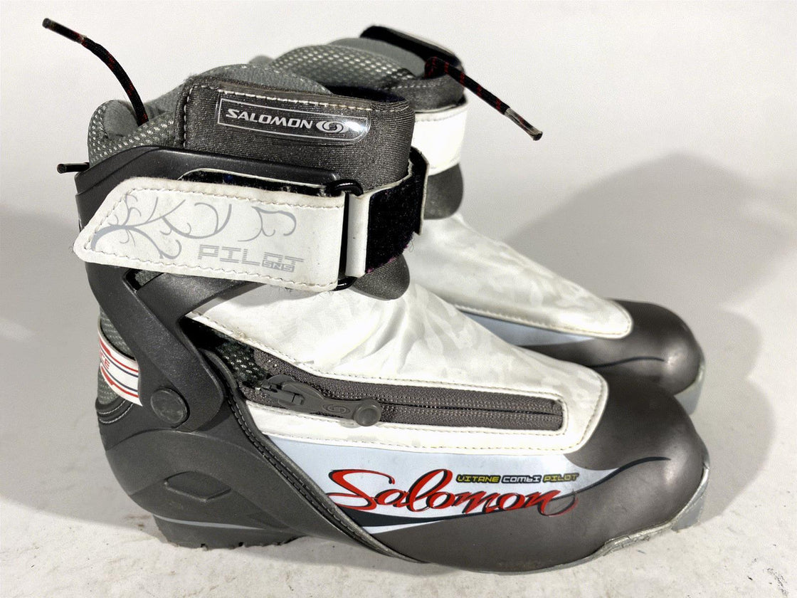 SALOMON Vitane Combi Cross Country Ski Boots Size EU36 2/3 US5.5 for SNS Pilot