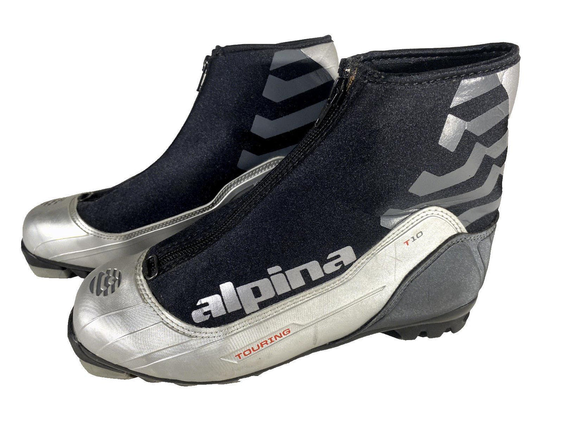 Alpina T10 Nordic Cross Country Ski Boots Size EU42 US9 for NNN
