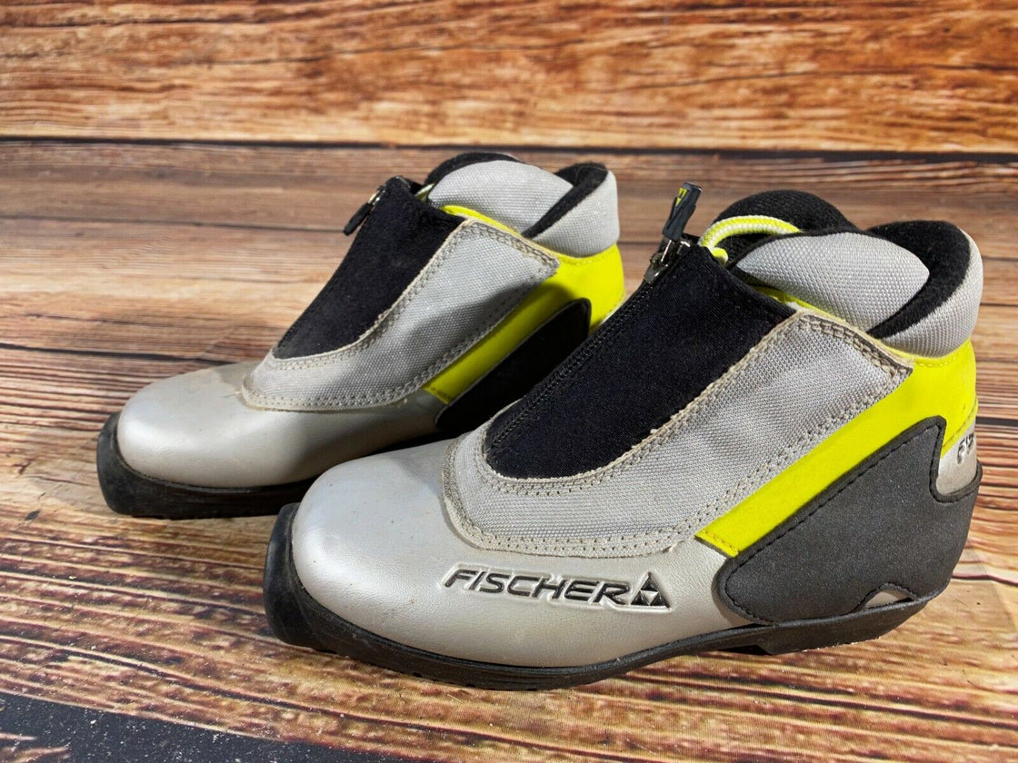 Fischer Kids Nordic Cross Country Ski Boots Size EU32 US1.5 SNS Profil F-72