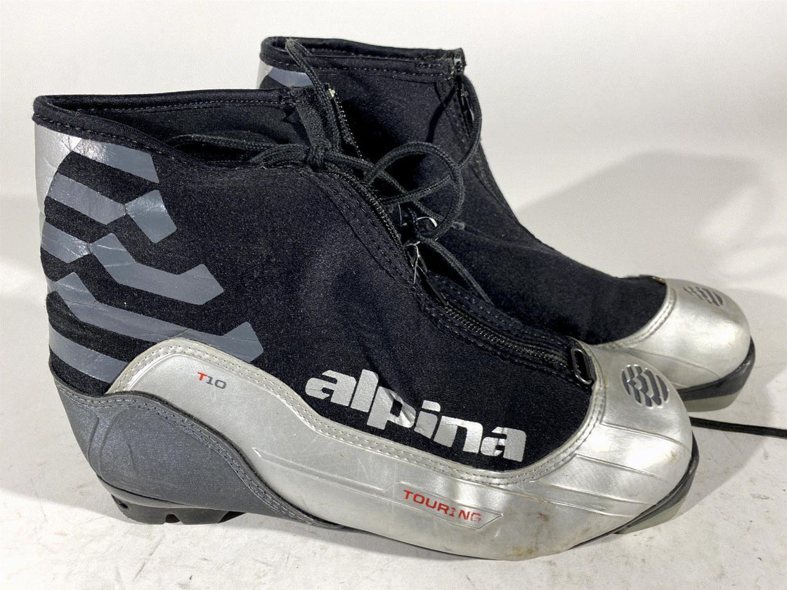 Alpina T10 Nordic Cross Country Ski Boots Size EU37 US5.5 for NNN 571