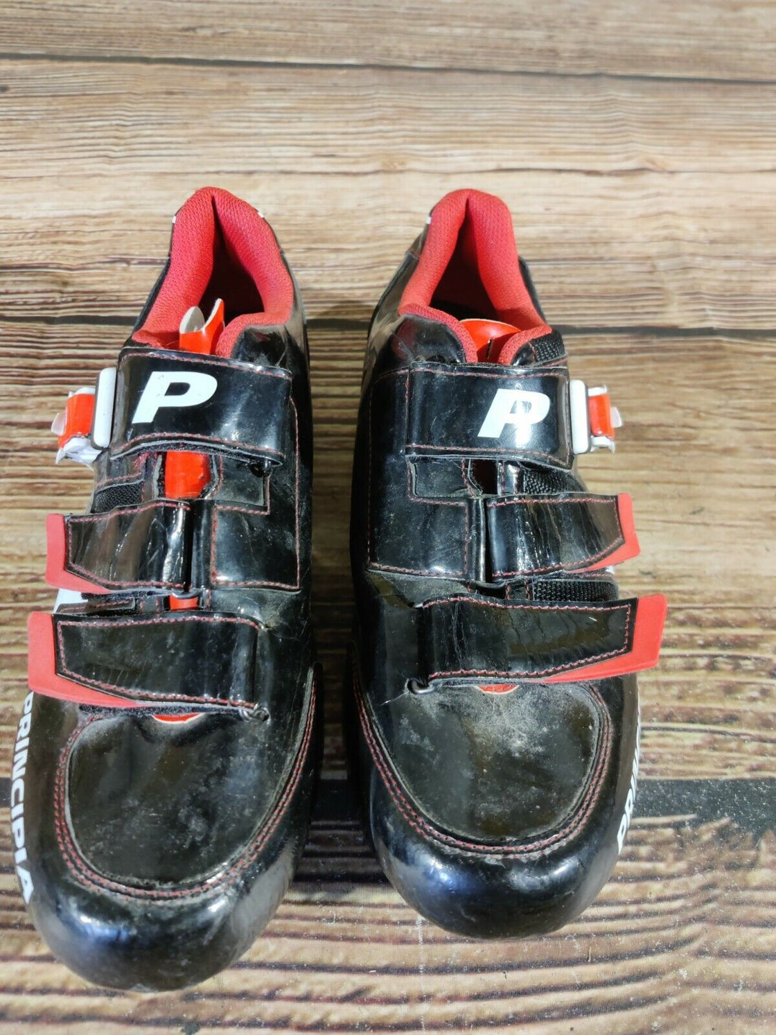 PRINCIPIA Road Cycling Shoes Biking Boots 3 Bolts Size EU43, US9
