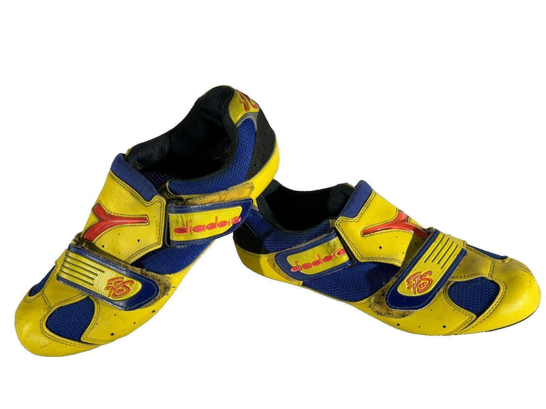 DIADORA Vintage Cycling Road Shoes EU42 US8 UK7 Mondo 258 cs524