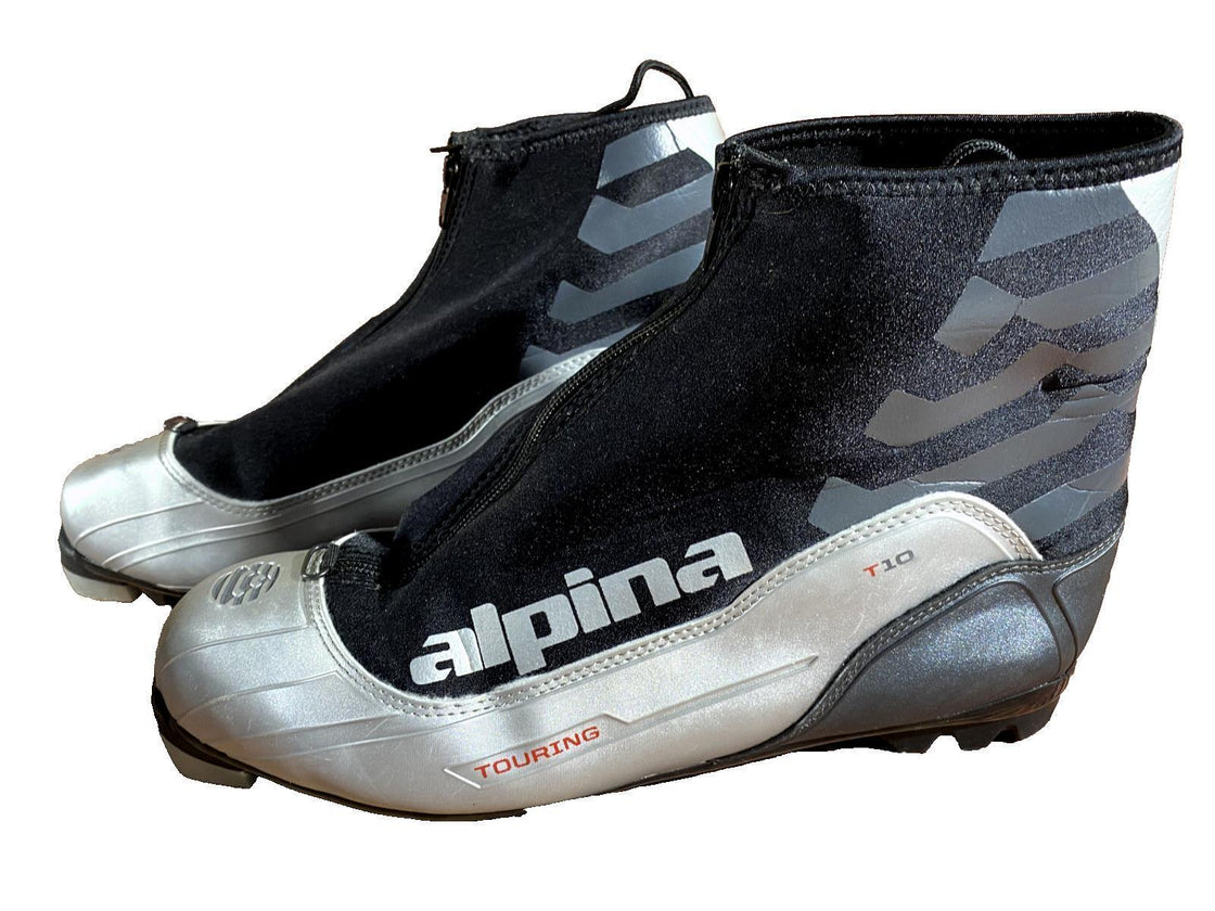 Alpina T10 Nordic Cross Country Ski Boots Size EU45 US11.5 for NNN 853