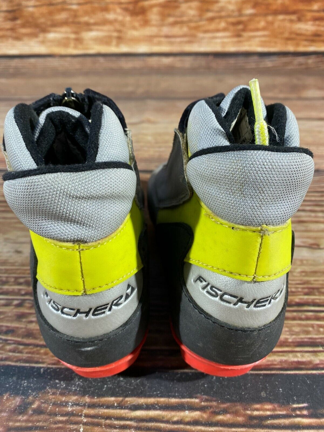 Fischer Kids Nordic Cross Country Ski Boots Size EU31 US12.5 SNS Profil F-345