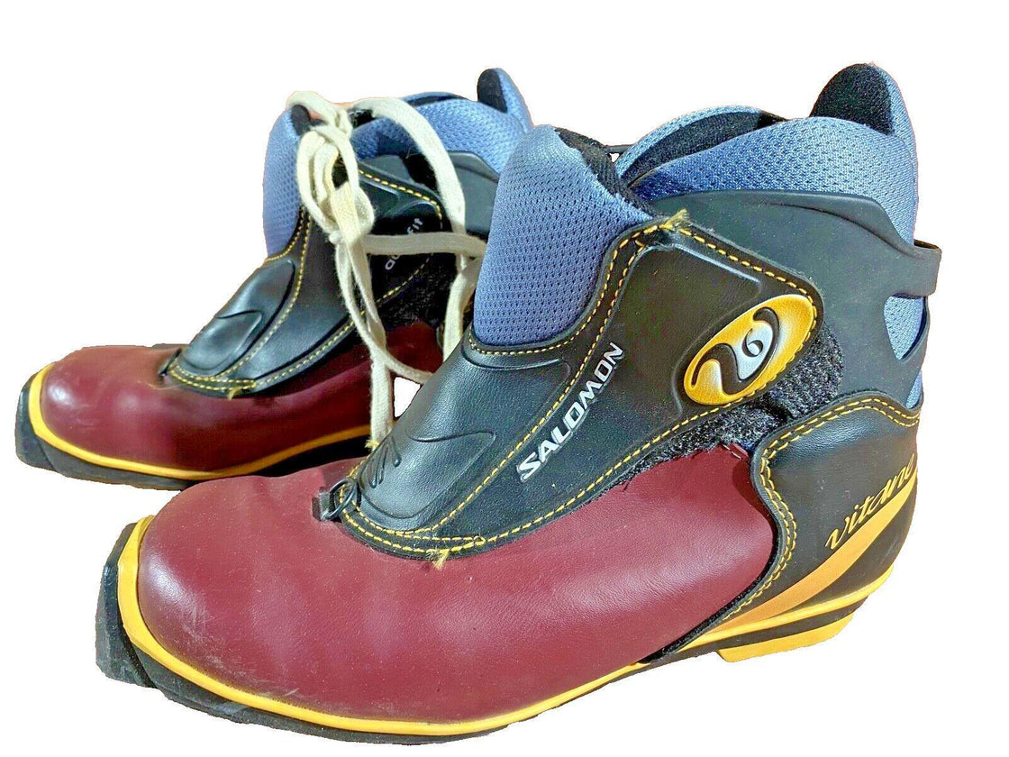 Salomon Vitane 6 Nordic Cross Country Ski Boots Size EU38 US6.5 SNS Profil