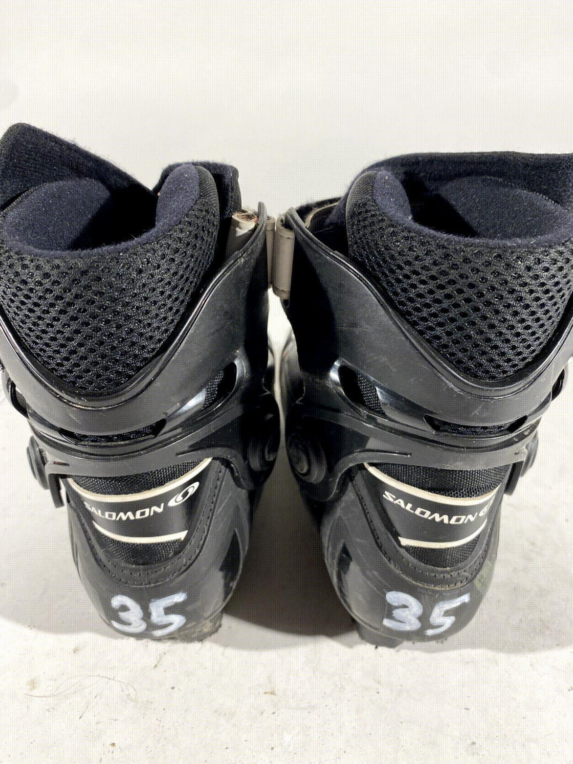 Salomon Kids  Skiathlon Cross Country Ski Boots Size EU35 US3 SNS Pilot S99