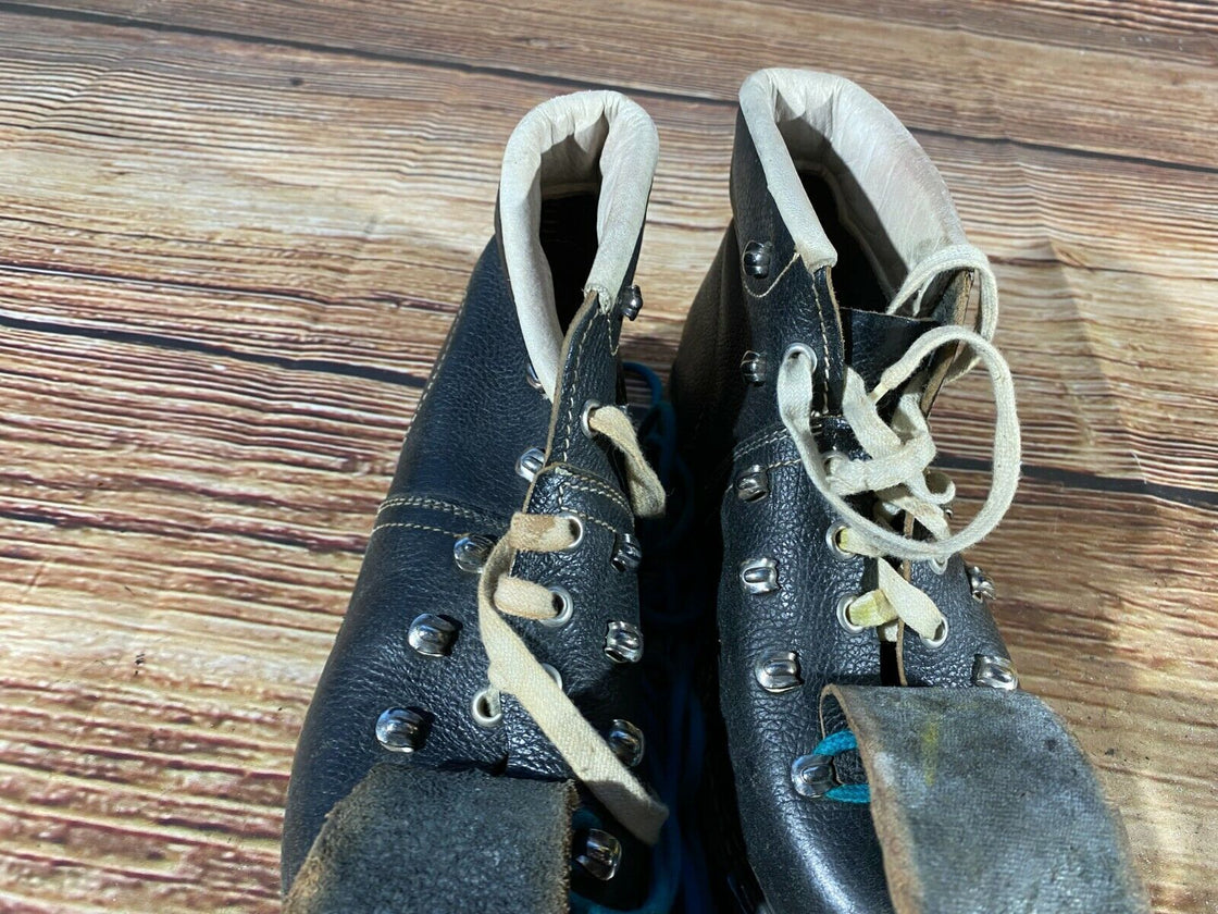 Vintage Nordic Cross Country Ski Boots for Kandahar Old Cable Binding EU37 US5.5