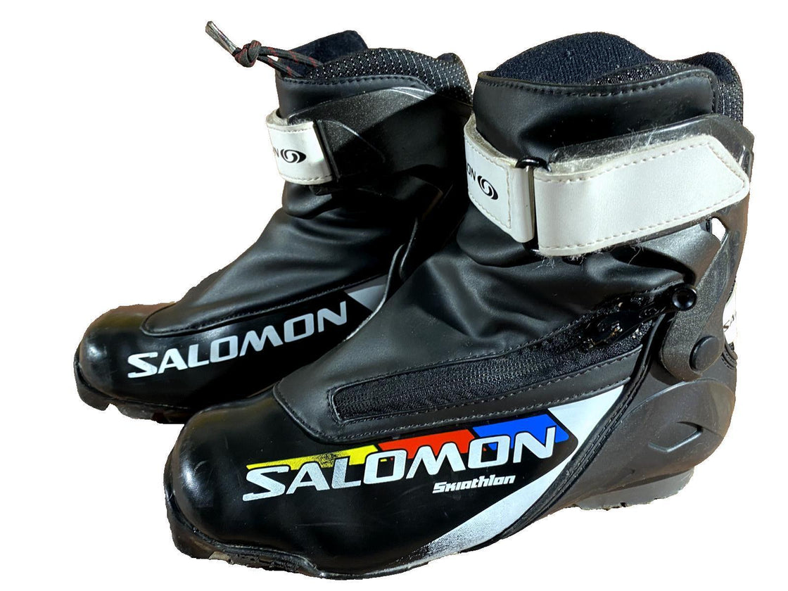 SALOMON Skiathlon Nordic Cross Country Ski Boots Size EU35.5 US3.5 SNS Pilot