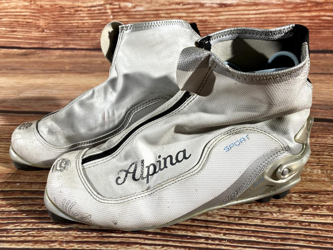 Alpina SCL Racing Nordic Cross Country Ski Boots Size EU37 US5.5 for NNN 970