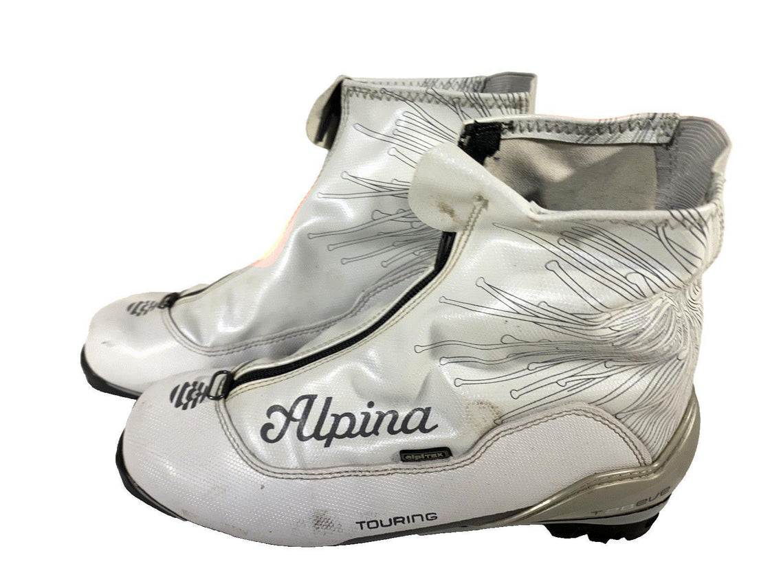 Alpina T28Eve Nordic Cross Country Classic Ski Boots Size EU39 US7 for NNN 90