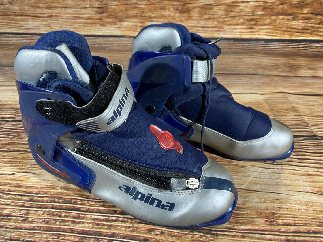 Alpina Sport Nordic Cross Country Ski Boots Size EU37 US5 NNN bindings