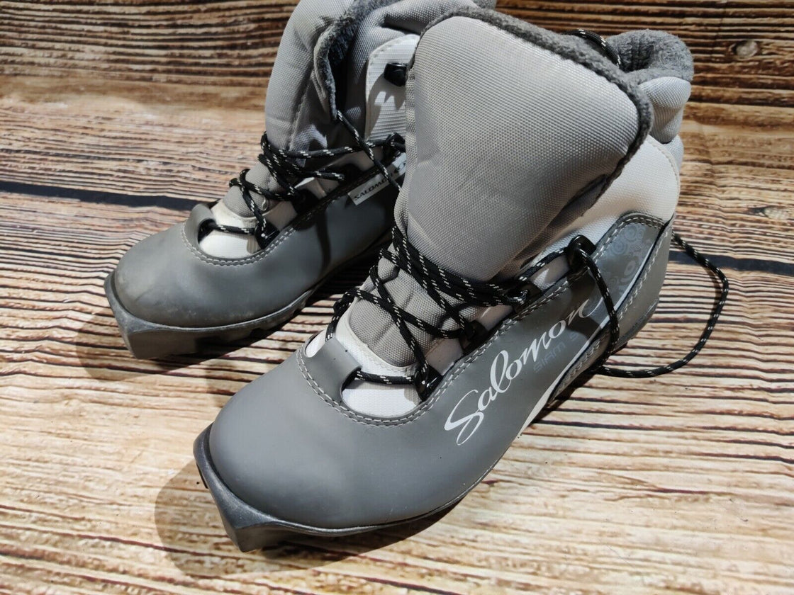 SALOMON Siam S Nordic Cross Country Ski Boots Size EU 36 2/3 SNS profil