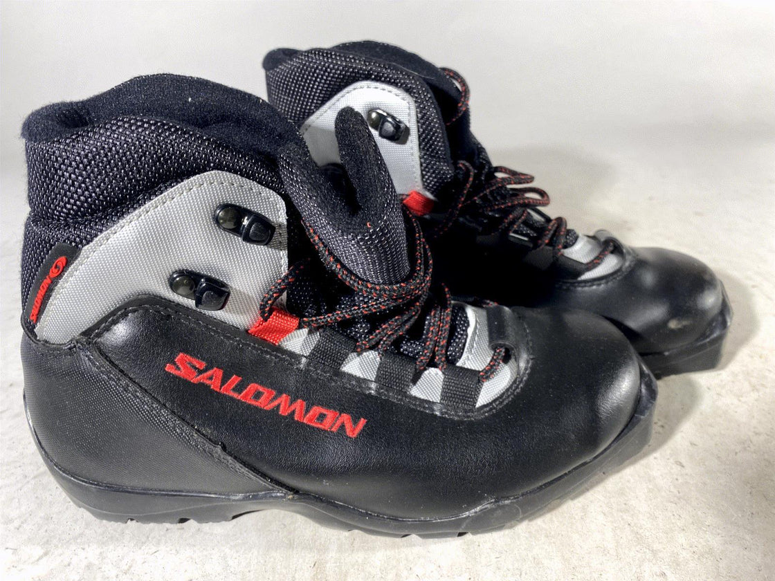 Salomon Touring Nordic Cross Country Ski Boots Size EU38 US5.5 SNS Profil