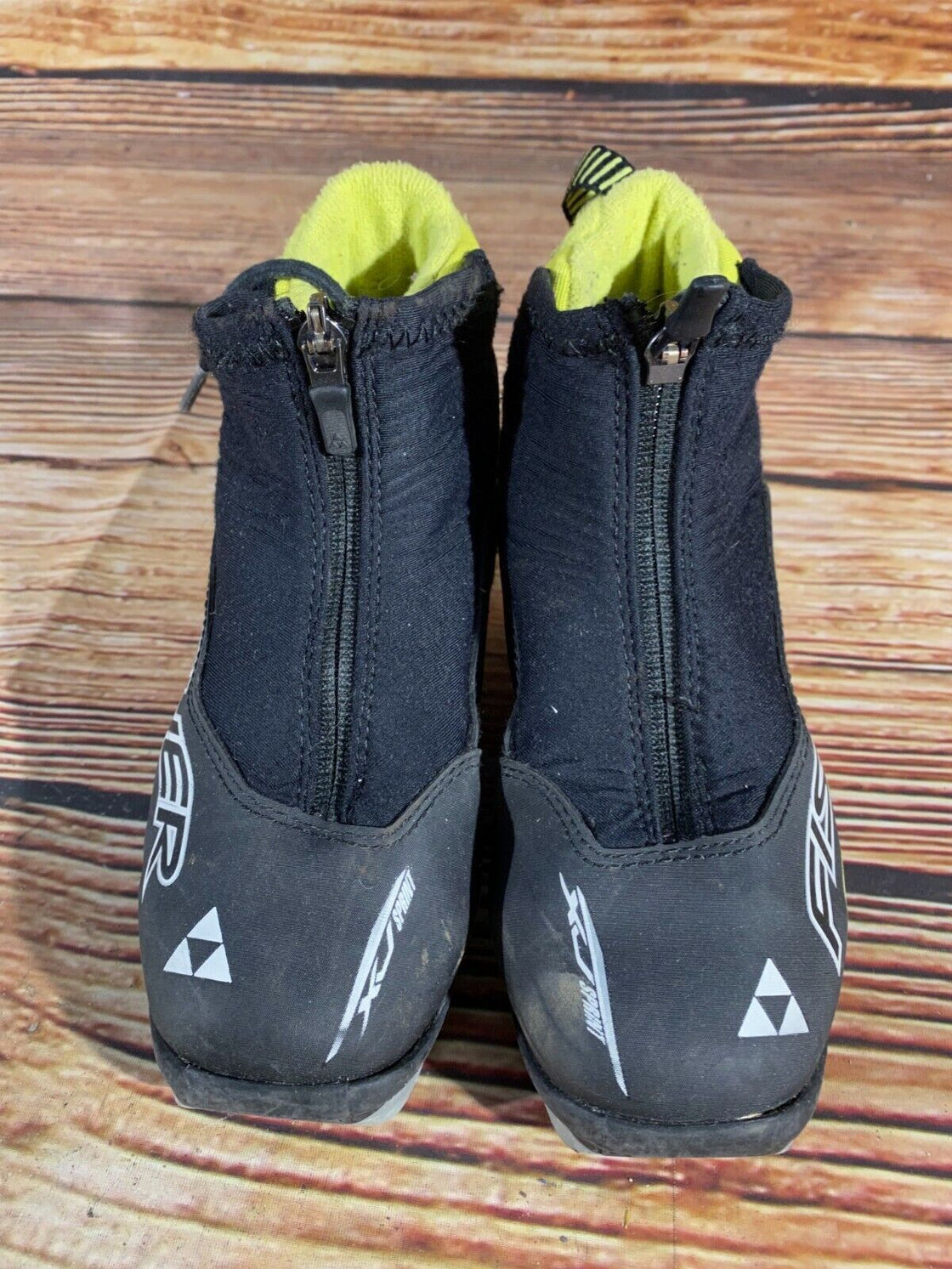 Fischer XJ Sprint Kids Nordic Cross Country Ski Boots Size EU31 US12.5 NNN F-38