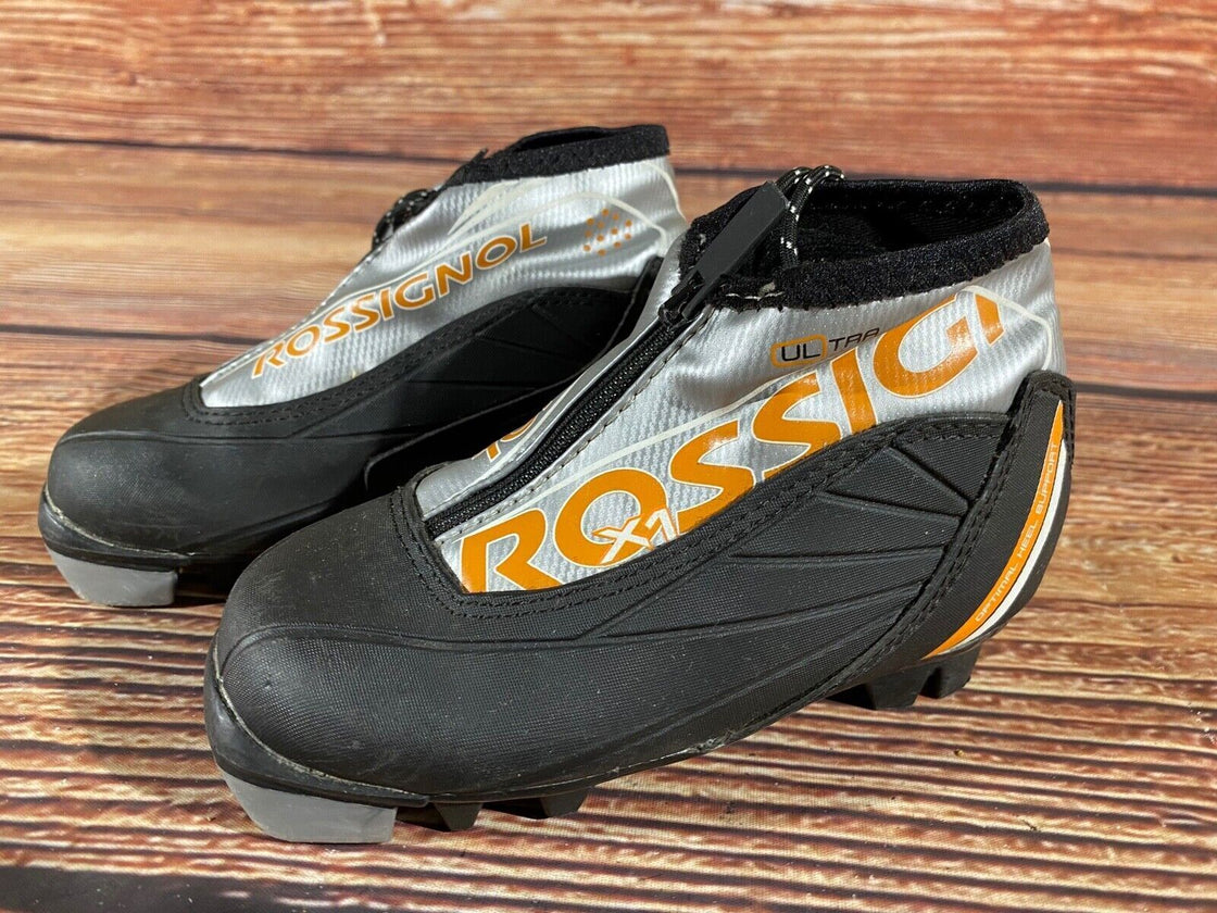 Rossignol Ultra Kids Nordic Cross Country Ski Boots Size EU28 US10.5 NNN O113