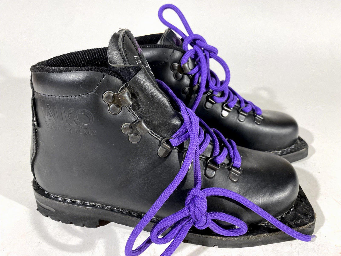 Alico Telemark Nordic Norm Cross Ski Boots Size EU37 US5.5 NN 75mm